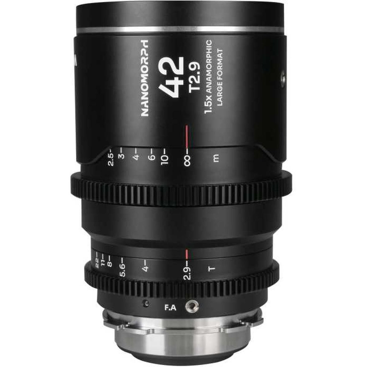 Laowa Nanomorph 42mm T2.9 1.5X LF (Silver) PL/EF (Lao-42-LF-PL-S)