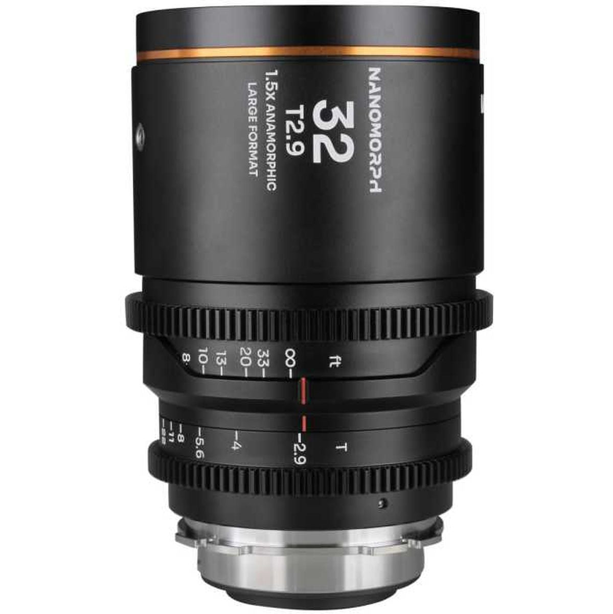 Laowa Nanomorph 32mm T2.9 1.5X LF (Amber) PL/EF (Lao-32-LF-PL-A)