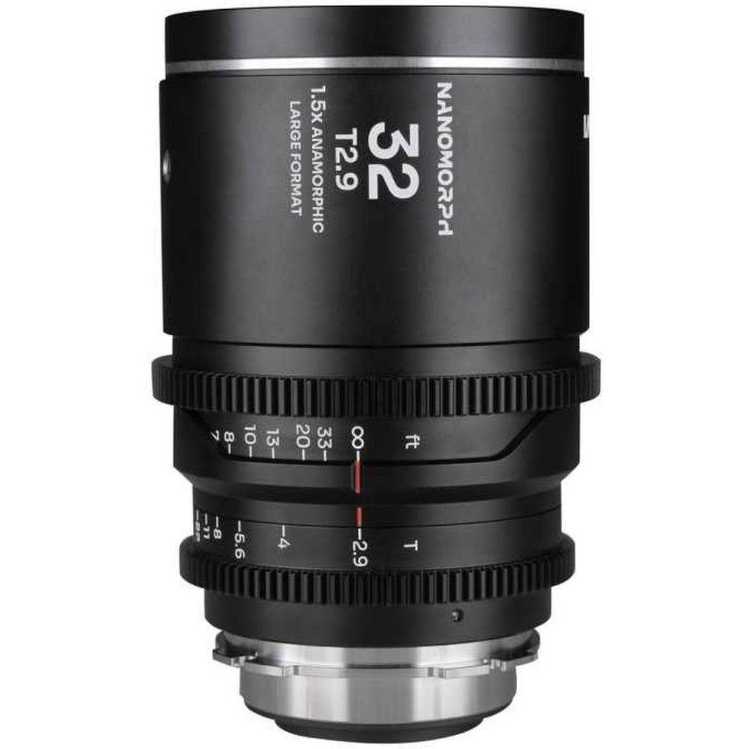 Laowa Nanomorph 32mm T2.9 1.5X LF (Silver) PL/EF (Lao-32-LF-PL-S)