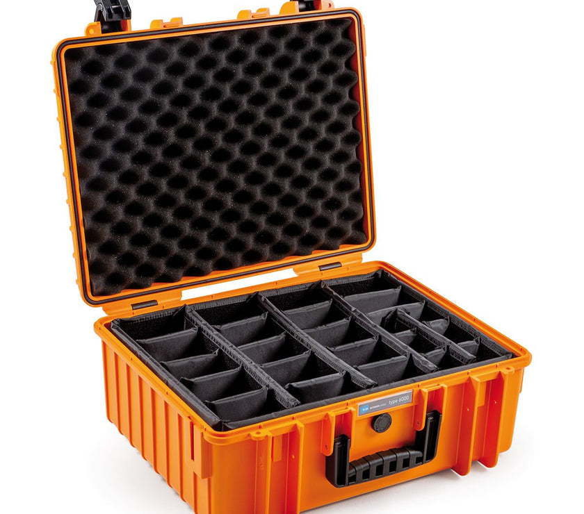 B&W Type 6000 w/ Divider System (RPD) Orange