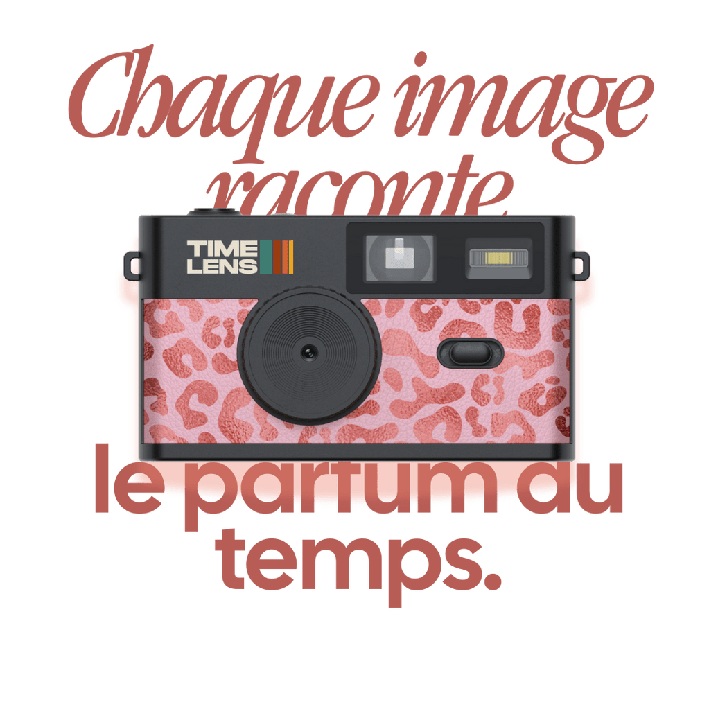TimeLens Camera Pink Leopard