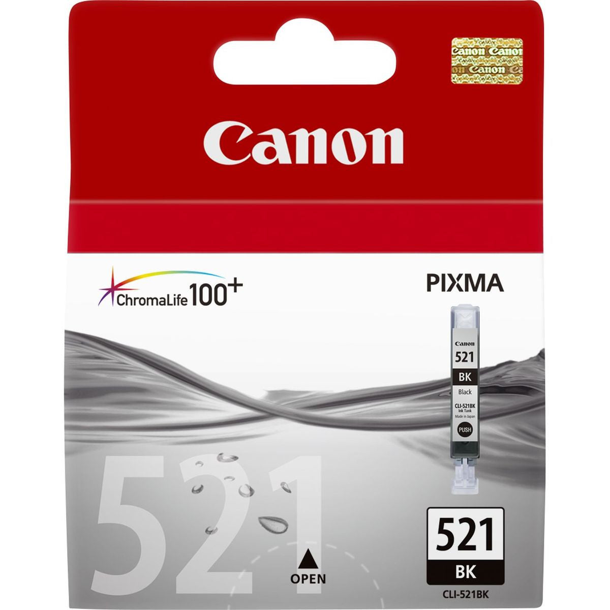 Canon CLI-521BK Black/Black
