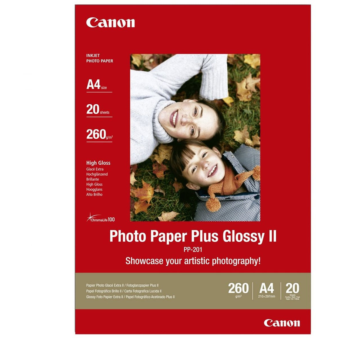 Canon PP-201 Plus Photo Paper A4 20 Sheets