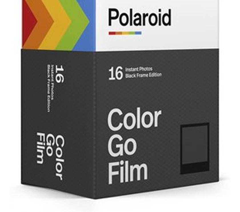 Polaroid Colour Instant Film For Go - Black Frame Edition