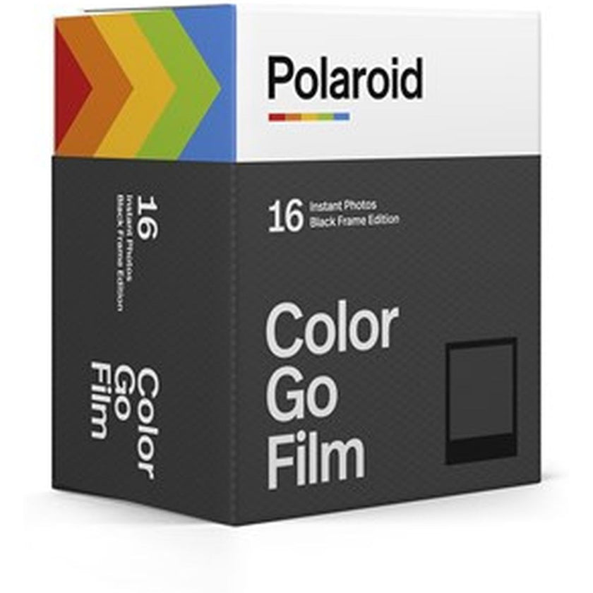 Polaroid Colour Instant Film For Go - Black Frame Edition