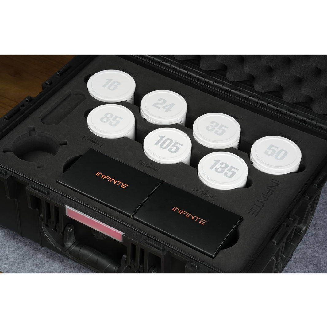 7Artisans Infinte Cinema Kit 7 Lenses + Case White PL-Mount