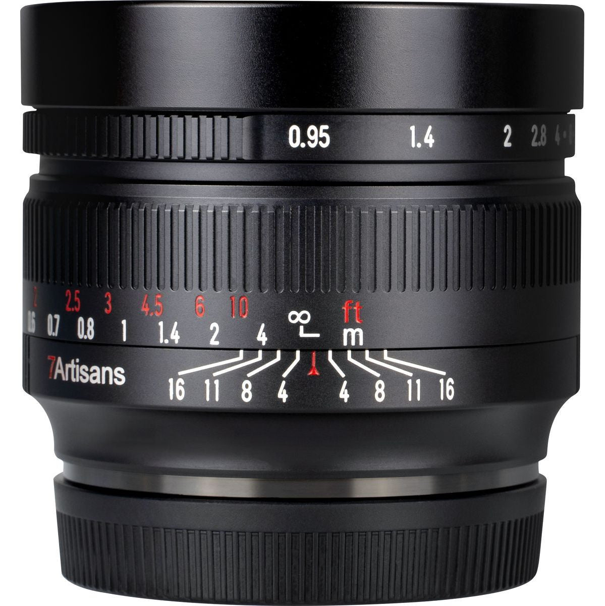7Artisans 50mm f/0.95 Fuji X-Mount | APS-C Black
