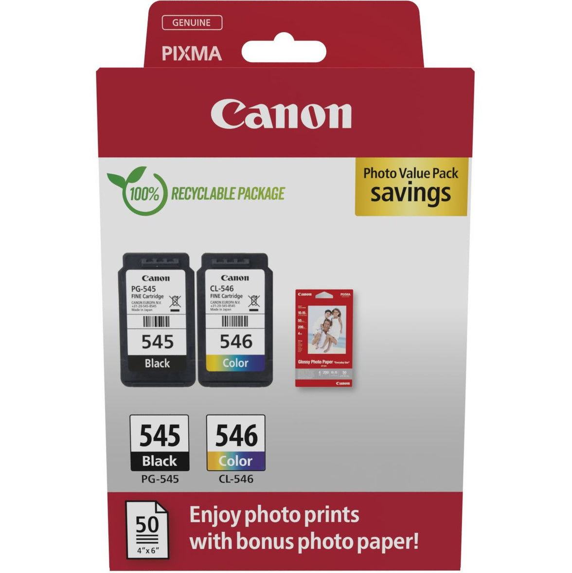 Canon PG-545/CL-546 PVP