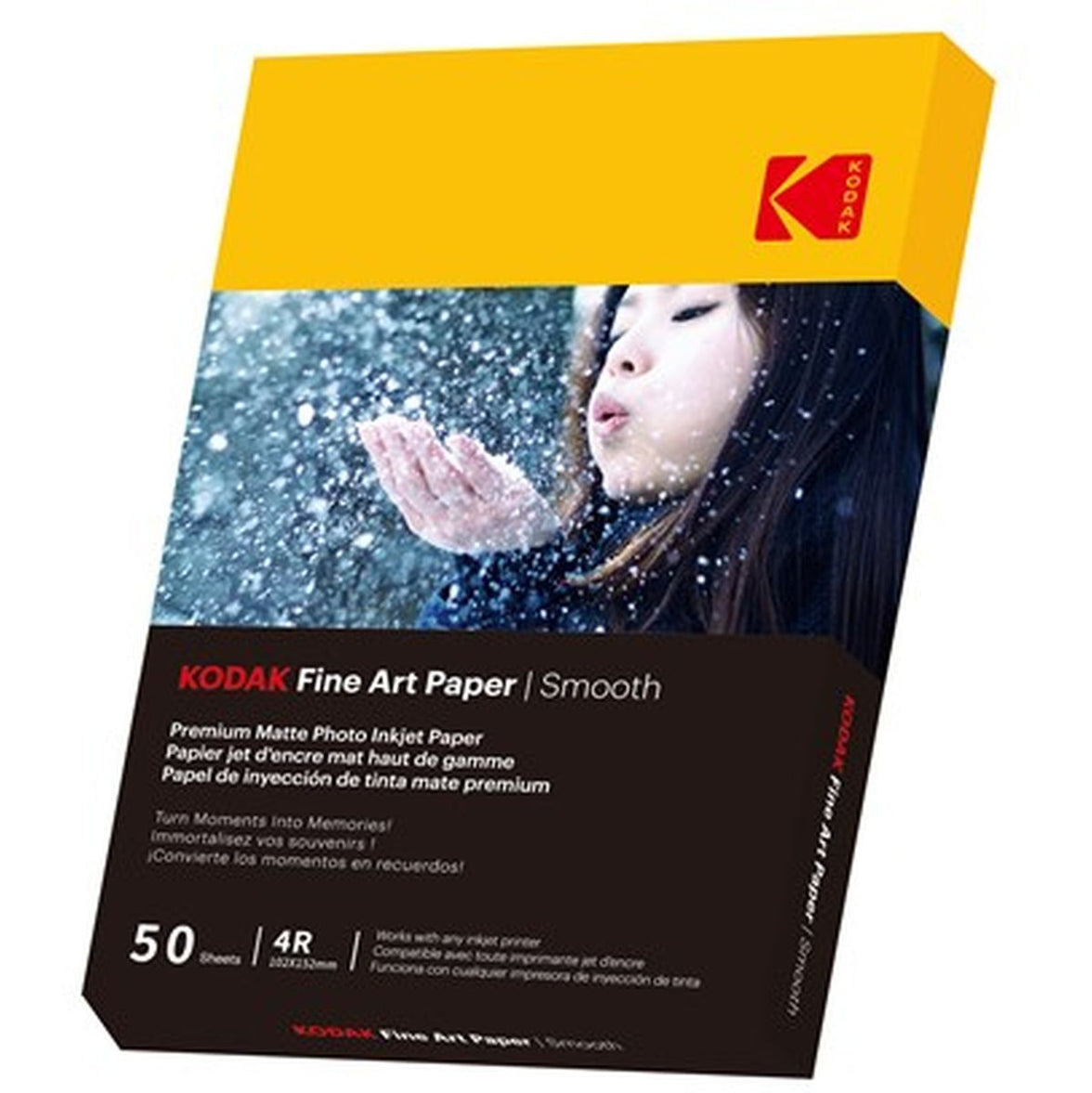 Kodak 50 Vellen Van 230G/MÂ² Fotopapier Mat A6 Formaat