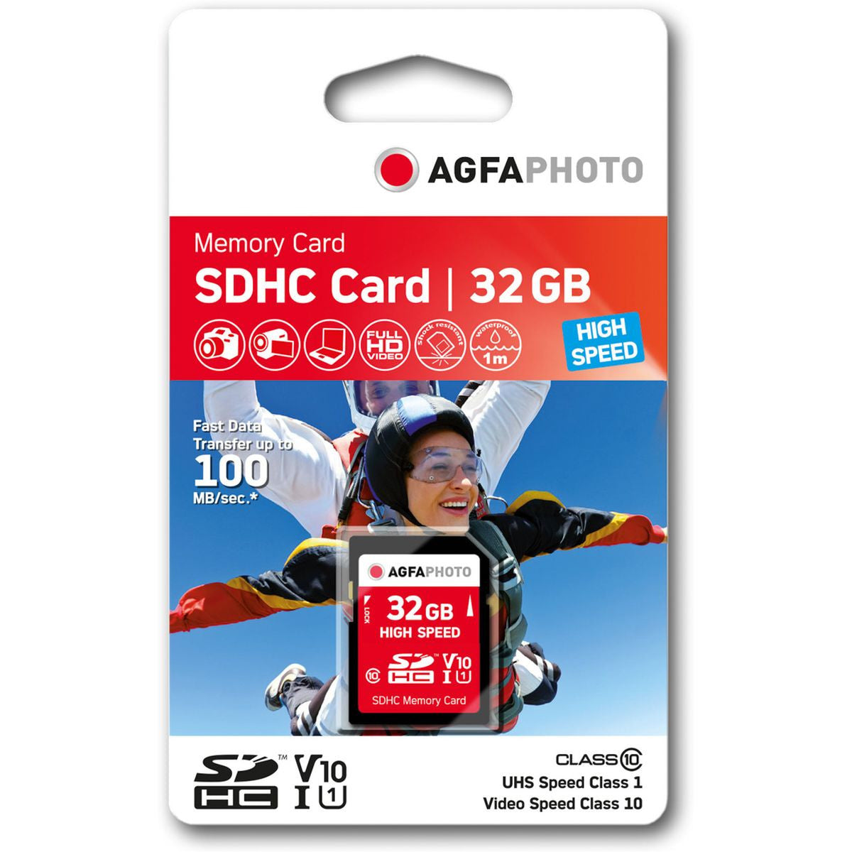 Agfa Photo SDHC 32 GB High Speed UHS-I U1 V10