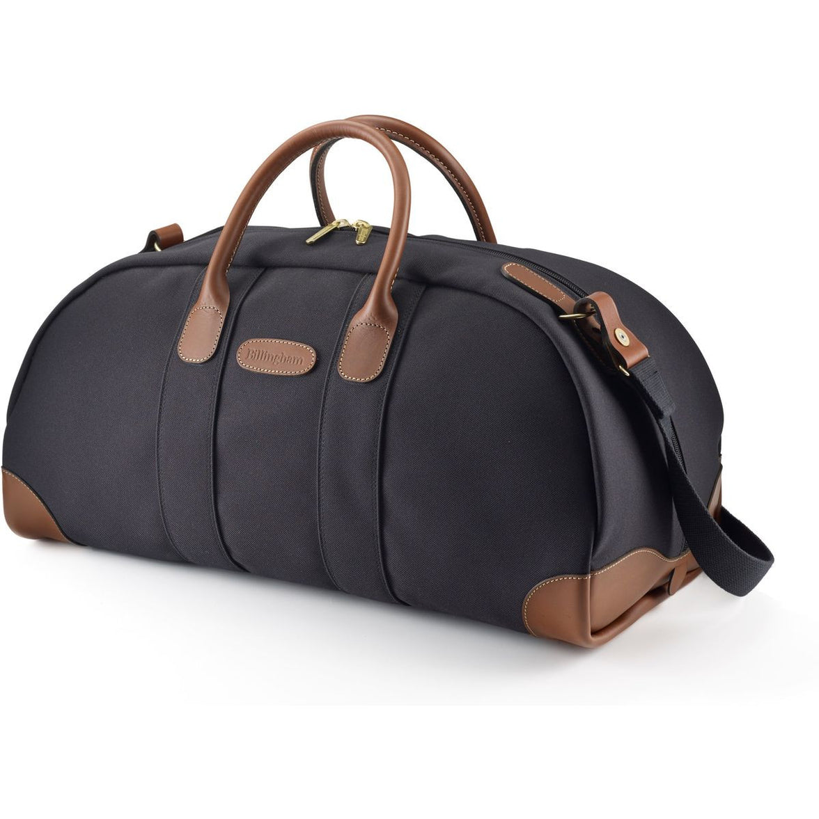 Billingham Weekender - Black Fibrenyte/Tan