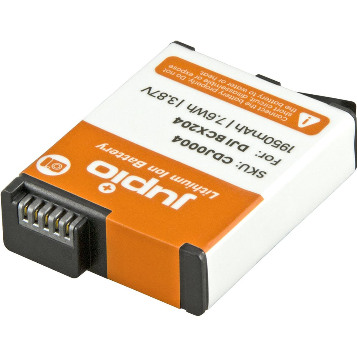 Jupio DJI Osmo Action 3/4/5 Pro BCX204 Battery 1950mAh