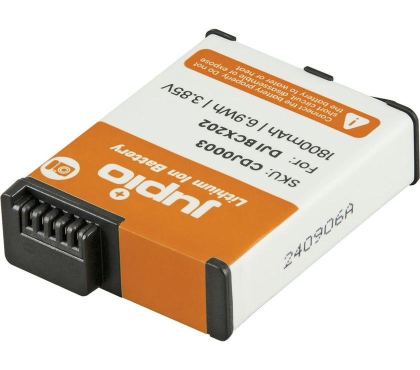 Jupio DJI Osmo Action 3/ Action 4 BCX202 Battery 1800mAh