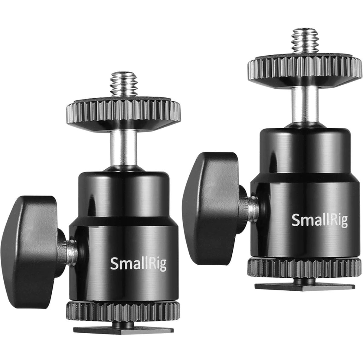 SmallRig 2059 1/4 Cam Hot Shoe Mount w/ Add 1/4 Screw 2pcs