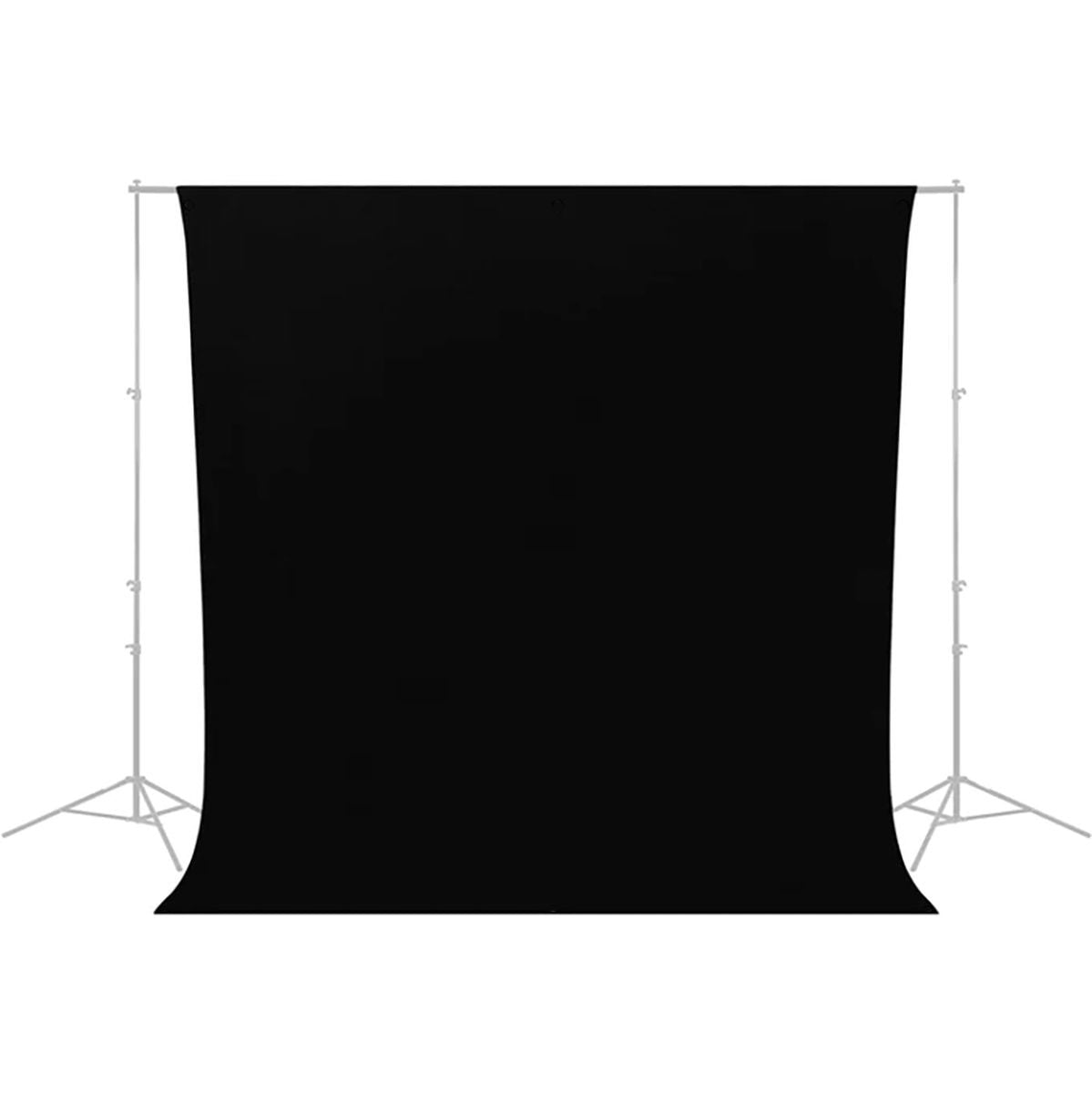Caruba Wrinkle Resistant Backdrop 2.60 X 3 Meter Black