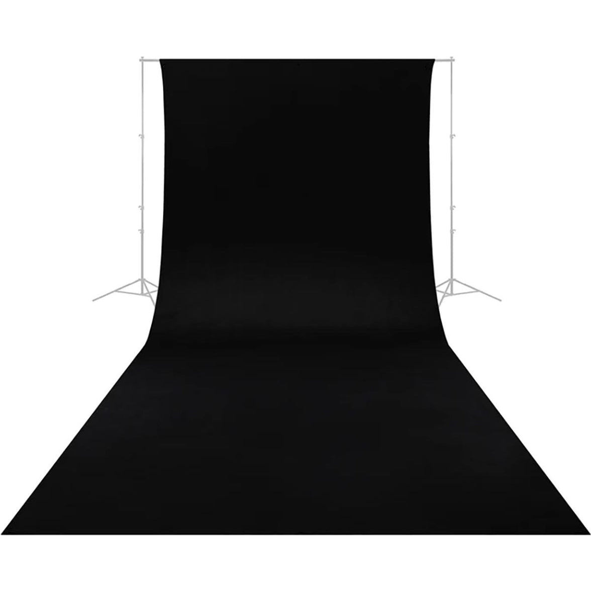 Caruba Wrinkle Resistant Backdrop 2.60 X 6 Meter Black