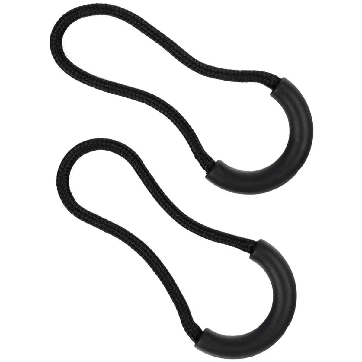 Caruba Zipper Pulls 10 PCs Black