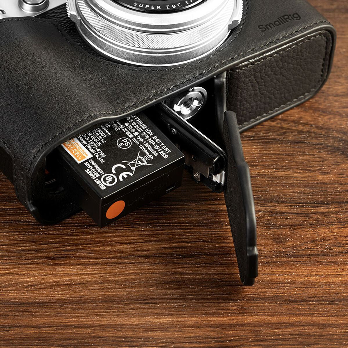SmallRig 4700 Leather Half Case Kit For Fujifilm X100VI (Black)