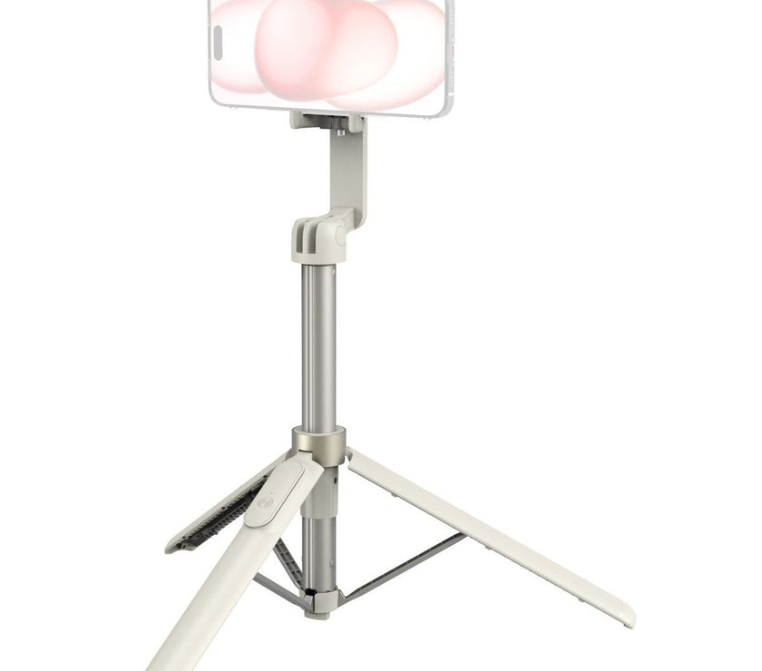 SmallRig 4730 Portable Selfie Stick Tripod ST 25 White