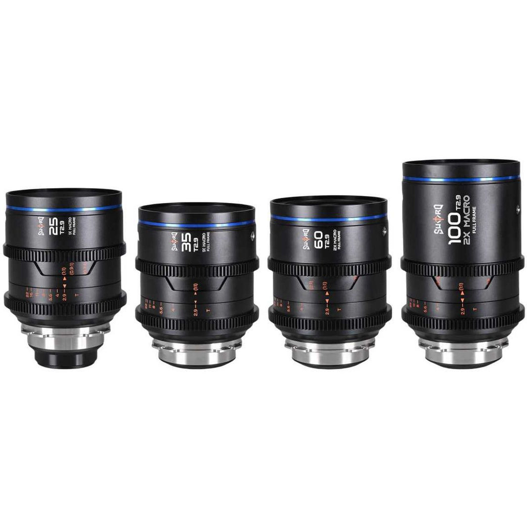 Laowa Sword Cine 4 Lens Bundle (25mm 35mm 60mm 100mm) ARRI PL
