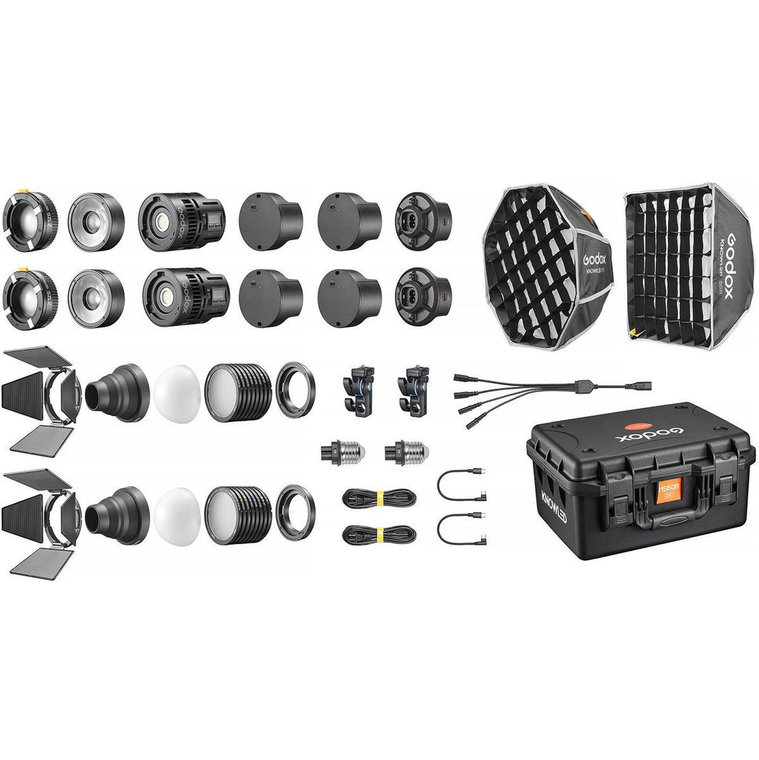 Godox Knowled MS60R K2 RGB LED 2 Light Kit