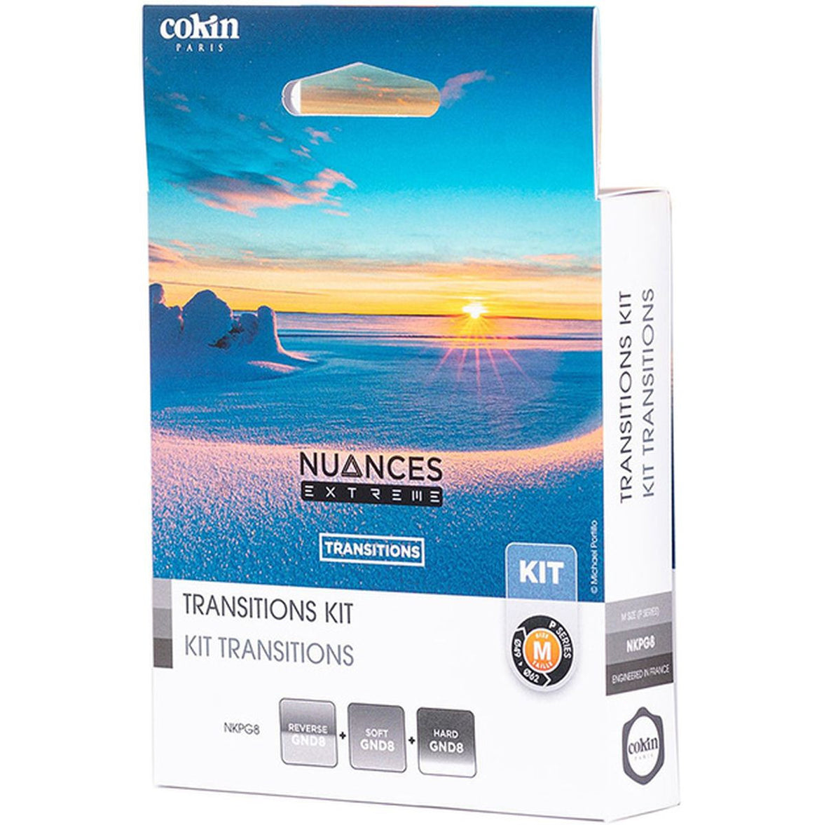 Cokin Nuances Extreme GND8R GND8S GND8H Transitions Kit M Size