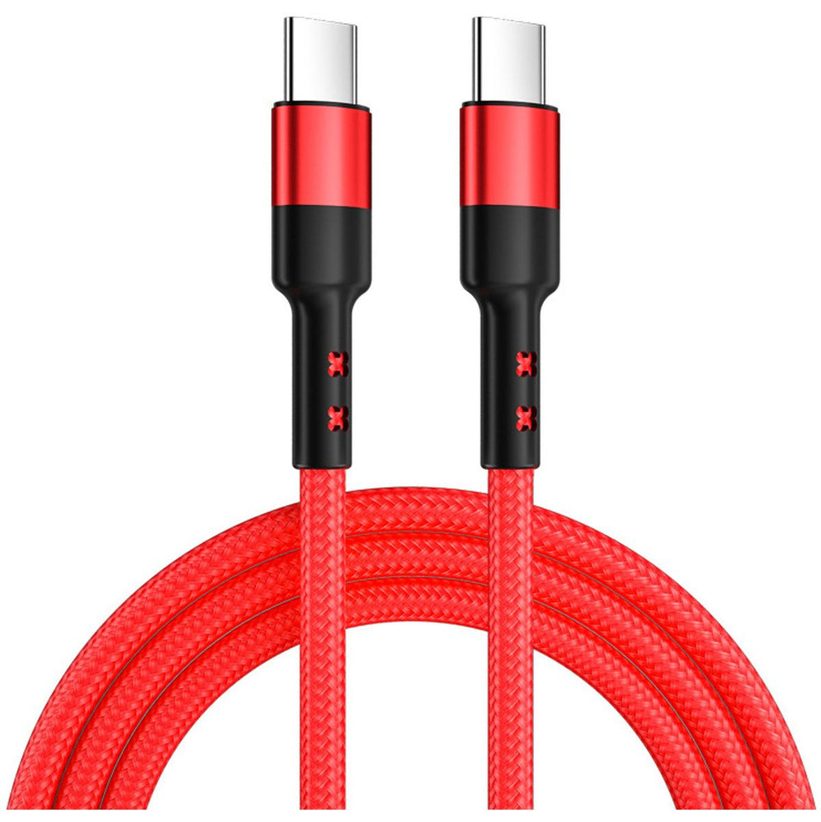 Caruba USB C To USB C 60W Cable 3 Meter Red