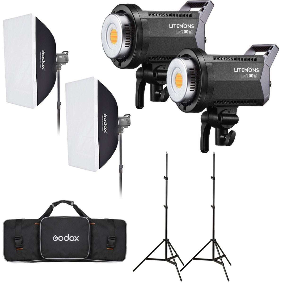 Godox Litemons LA200BI Bi-Colour Duo Kit