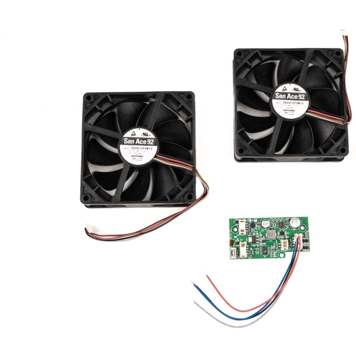 Godox Knowled MG1200BI - Main Board w/ Fan & Connect Cable For GP19K/GP26K/GP36K