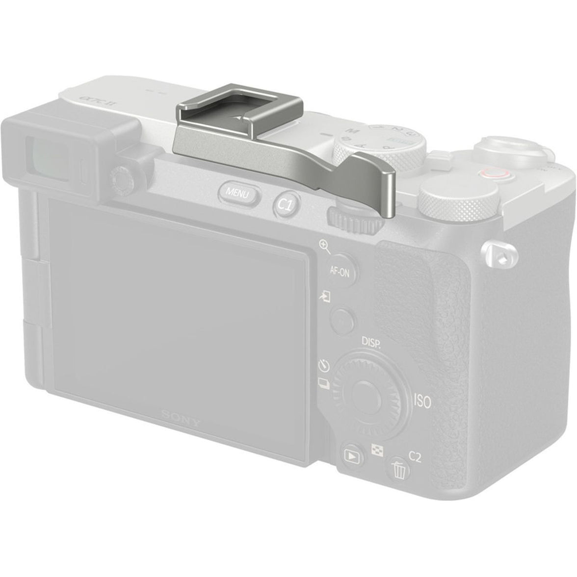 SmallRig 4818 Thumb Grip For Sony Alpha 7C II / Alpha 7CR / Alpha 7C (Sliver)