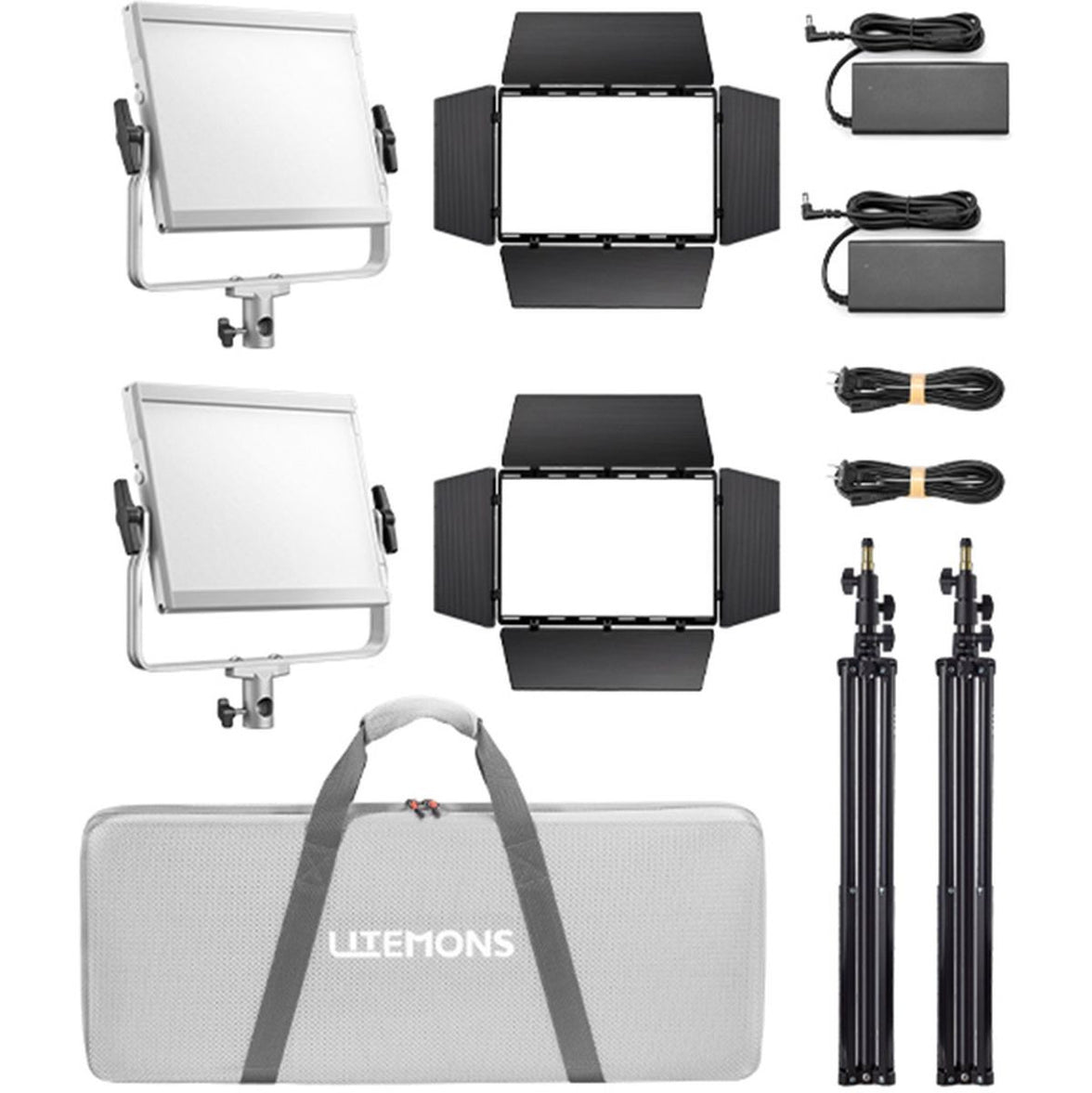 Godox Litemons LP1200R RGB LED Light Panel 2 Light Kit