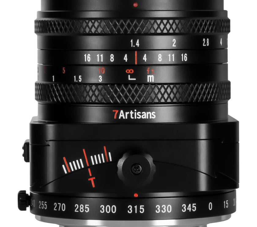 7Artisans Tilt-shift 50mm f/1.4 M43