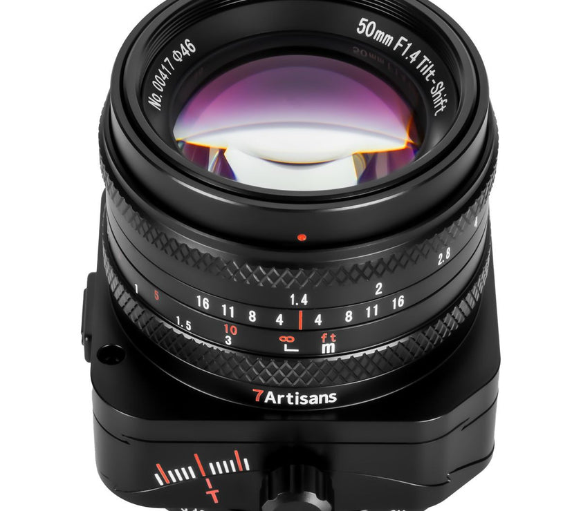 7Artisans Tilt-shift 50mm f/1.4 FX-Mount
