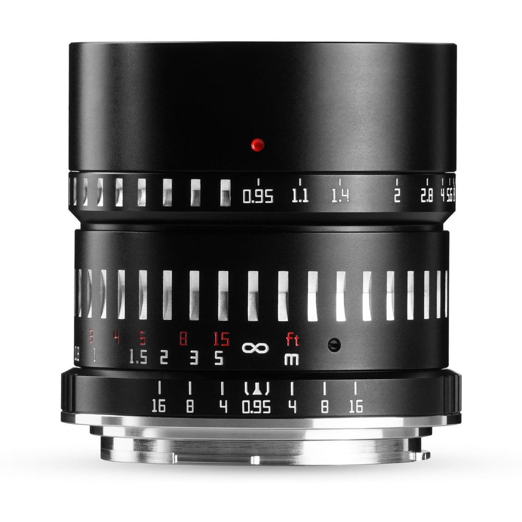 TTArtisan 50mm f/0.95 Nikon Z-Mount | APS-C Black/Silver