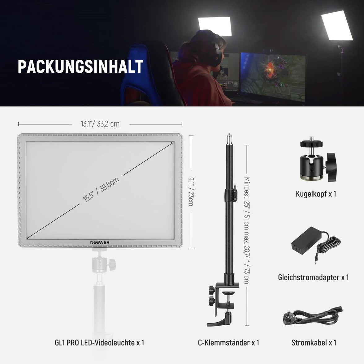 NEEWER GL1 Pro