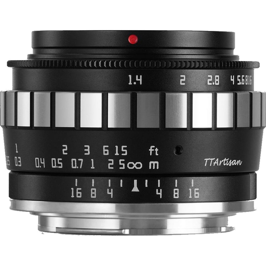 TTArtisan 23mm f/1.4 Nikon Z-Mount | APS-C Black/Silver