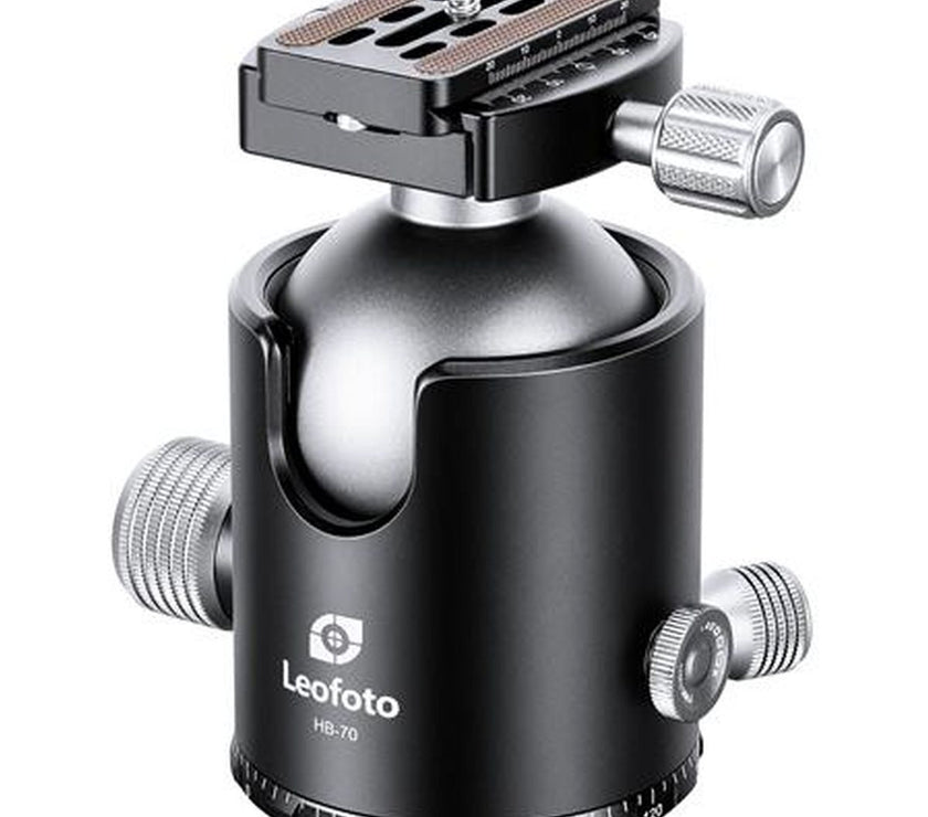 Leofoto HB-70 Ball Head w/ QP-70N Quick Release Plate