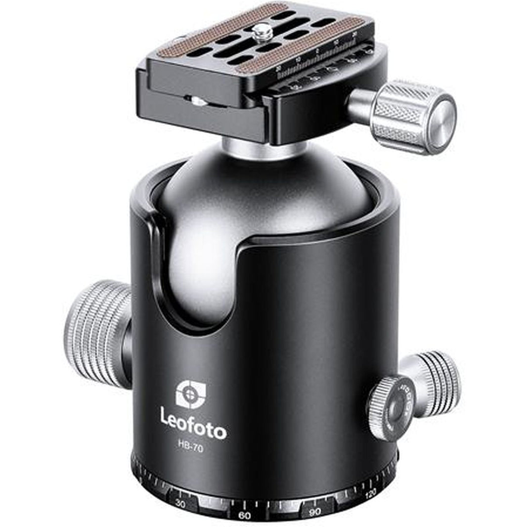 Leofoto HB-70 Ball Head w/ QP-70N Quick Release Plate