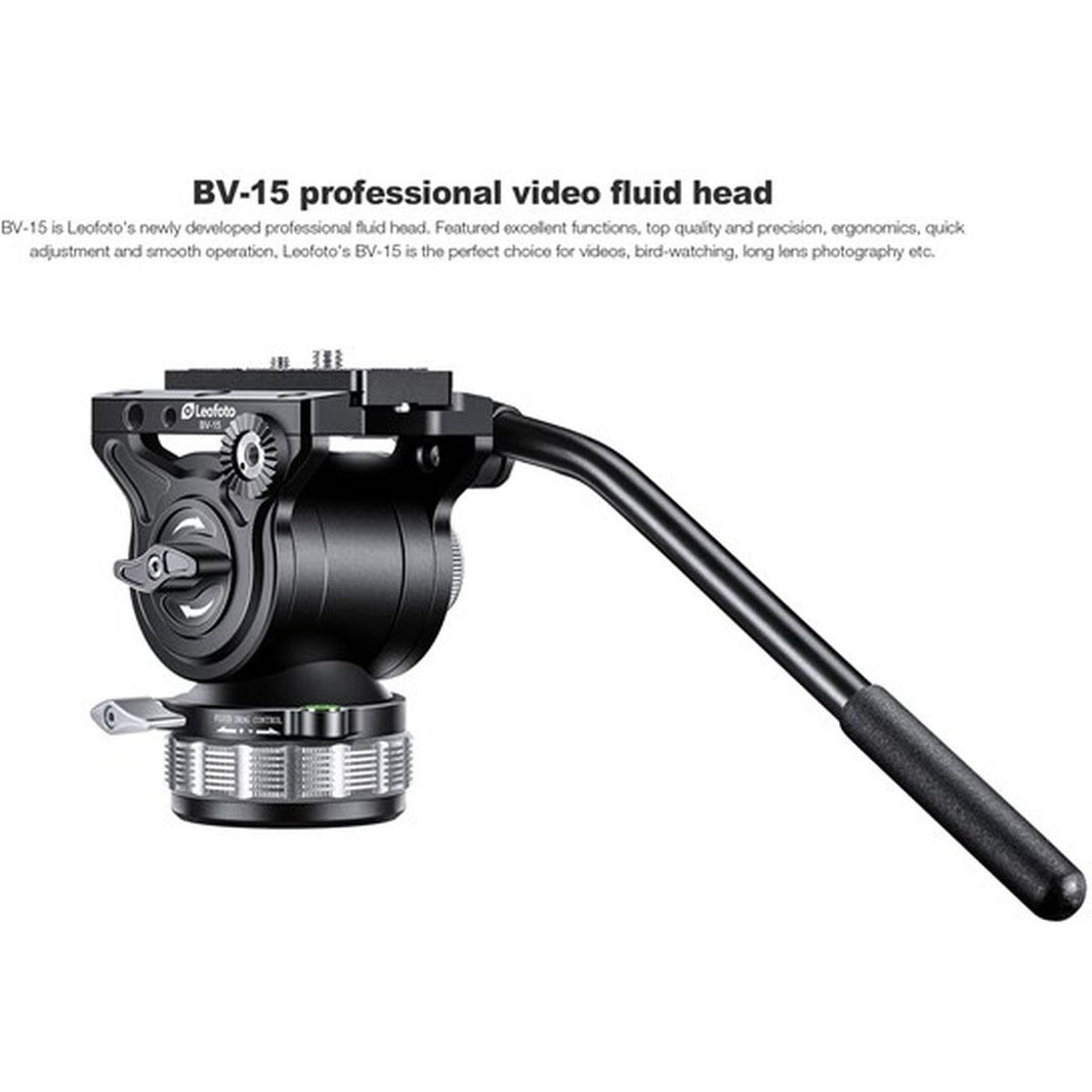 Leofoto Fluid Video Head BV-15