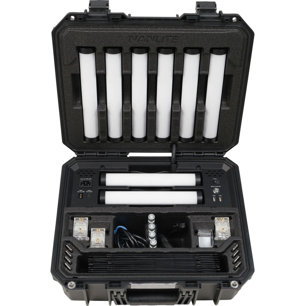 Nanlite Pavotube II 6XR LED RGBWW Pixel Tube Light 8KIT