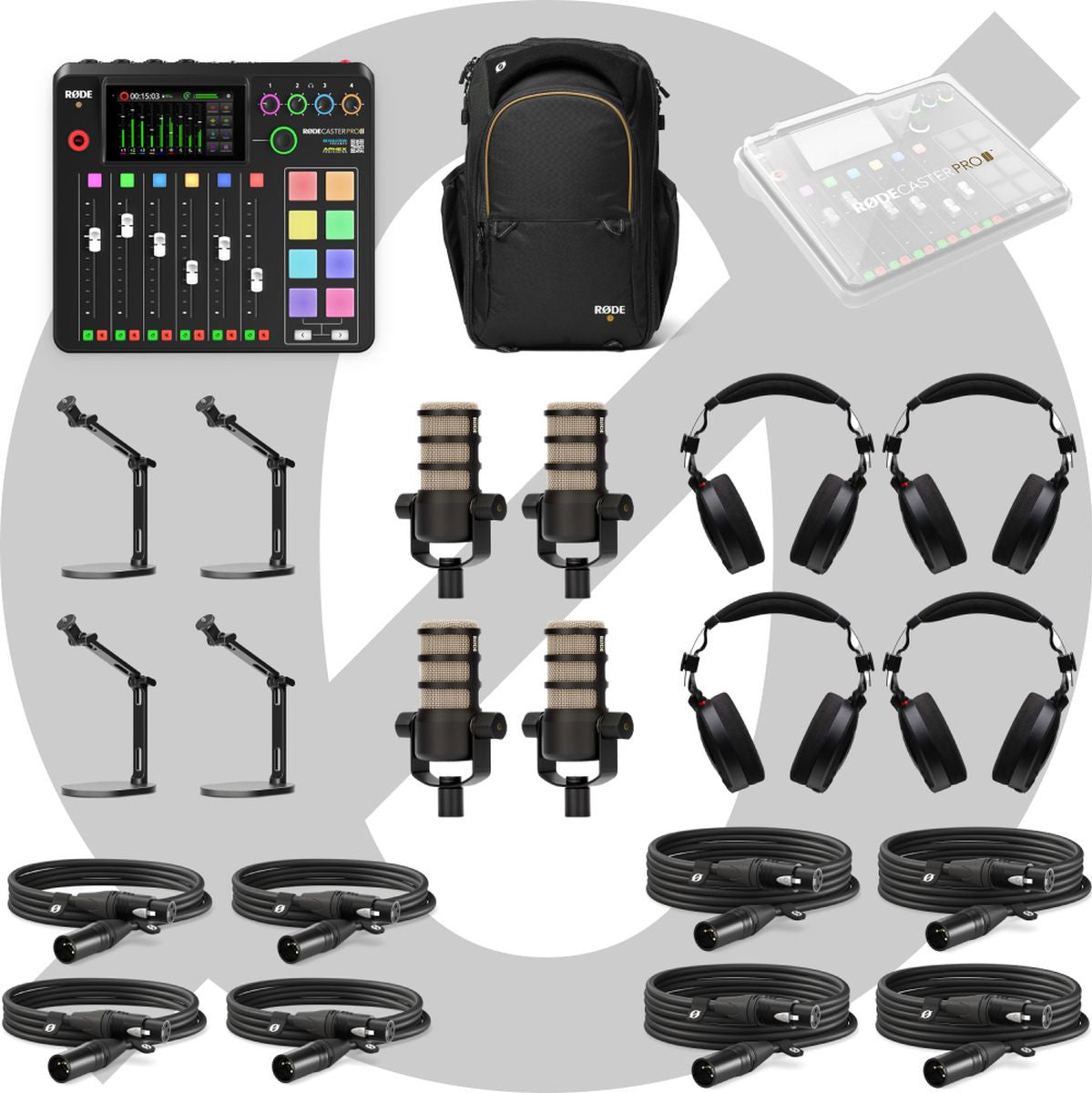 RØDE Red Podcast Small Bundle