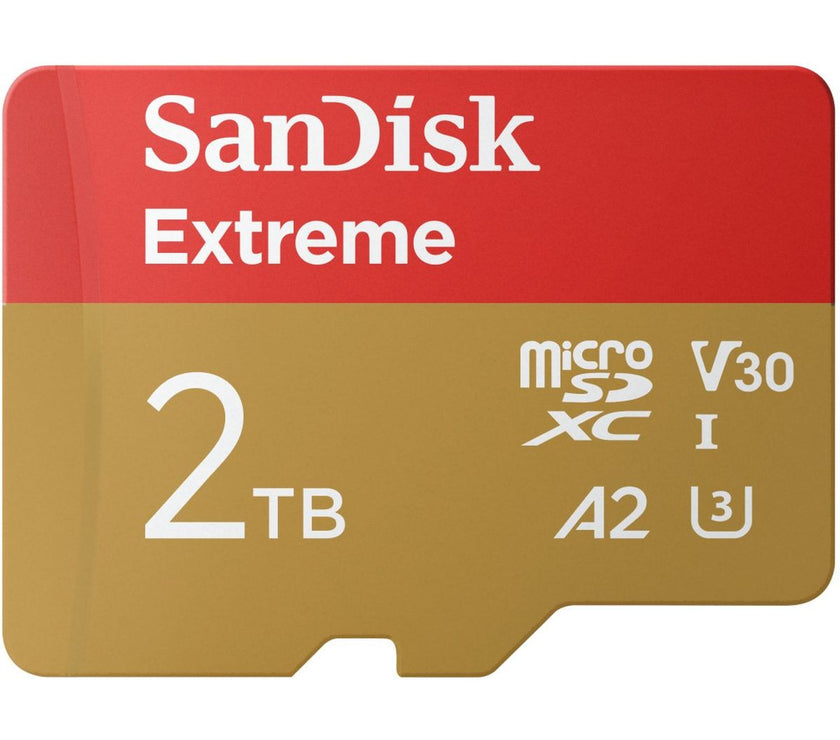 SanDisk Extreme MicroSDXC UHS-I Card 2TB Up To 2