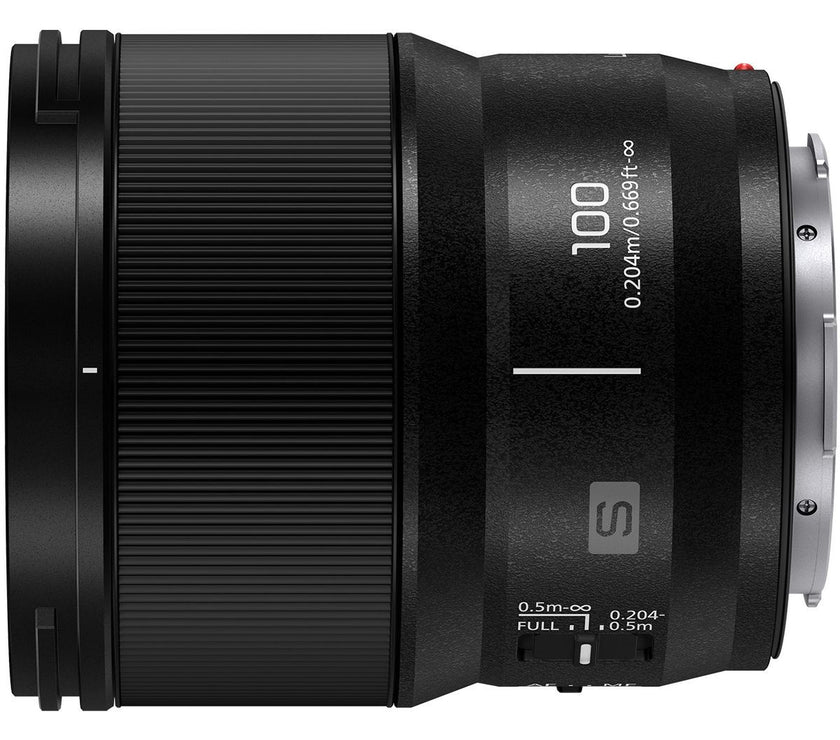 Panasonic LUMIX S 100 mm f/2.8 Macro L-Mount Black