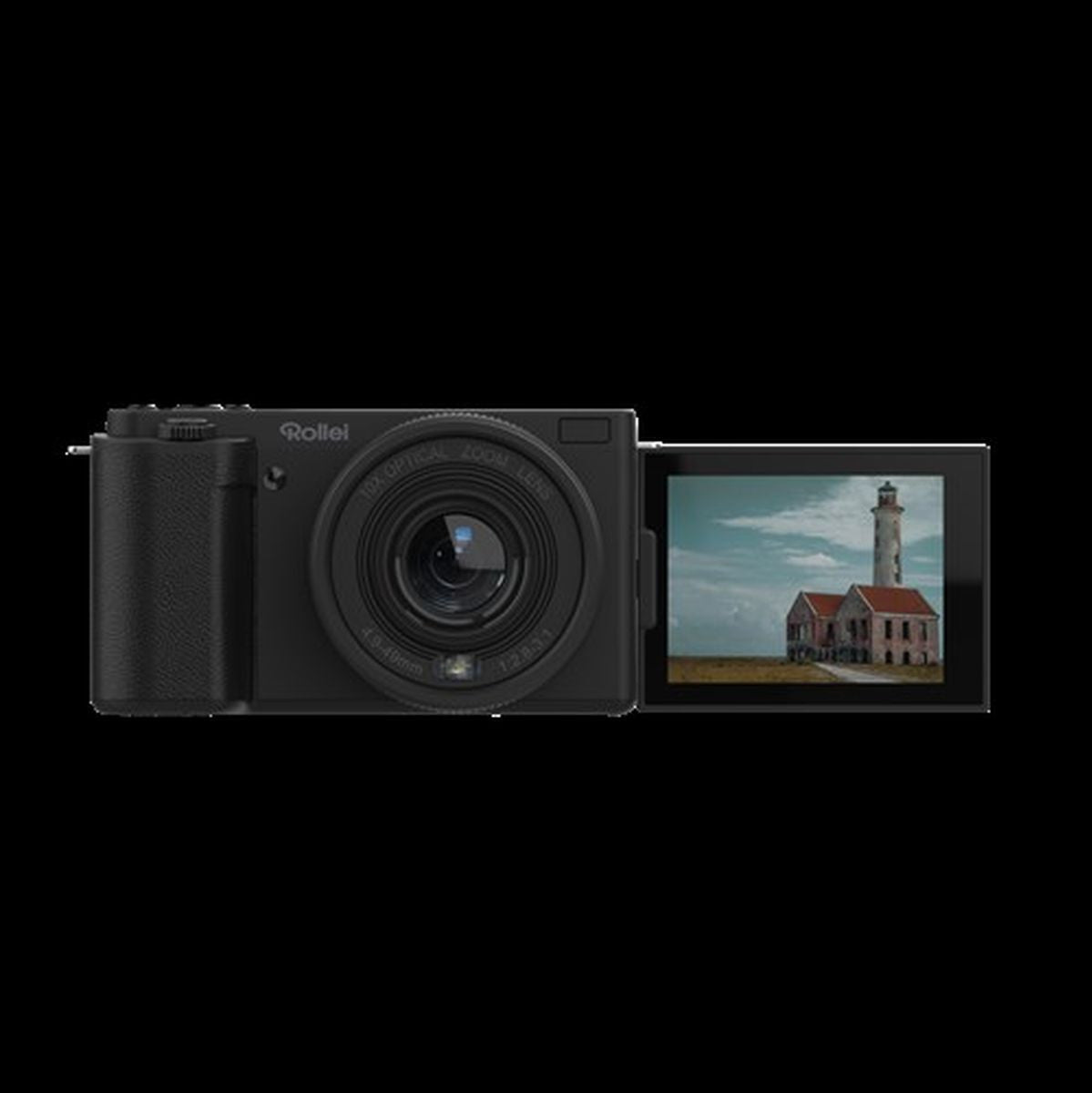 Rollei 10X Zoom Camera w/ Tiltable Scherm Compactline 10