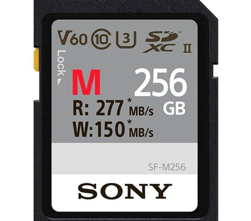 Sony SDXC 256GB UHS-II SF-M R277/W150 MB/s