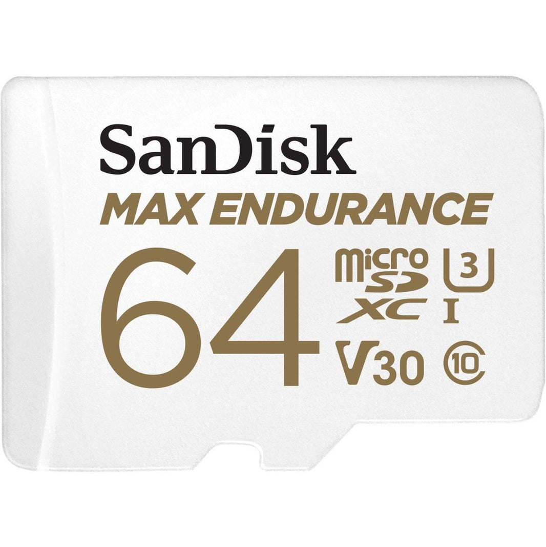 SanDisk Max Endurance MicroSDHC Card 64G Adaptor
