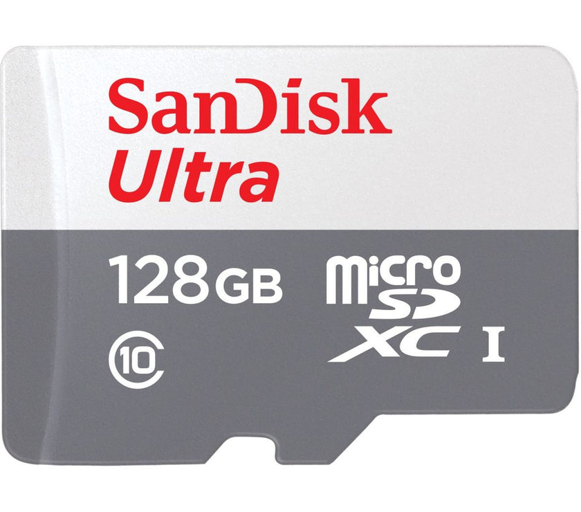 SanDisk 128GB Ultra MicroSDXC + SD Class