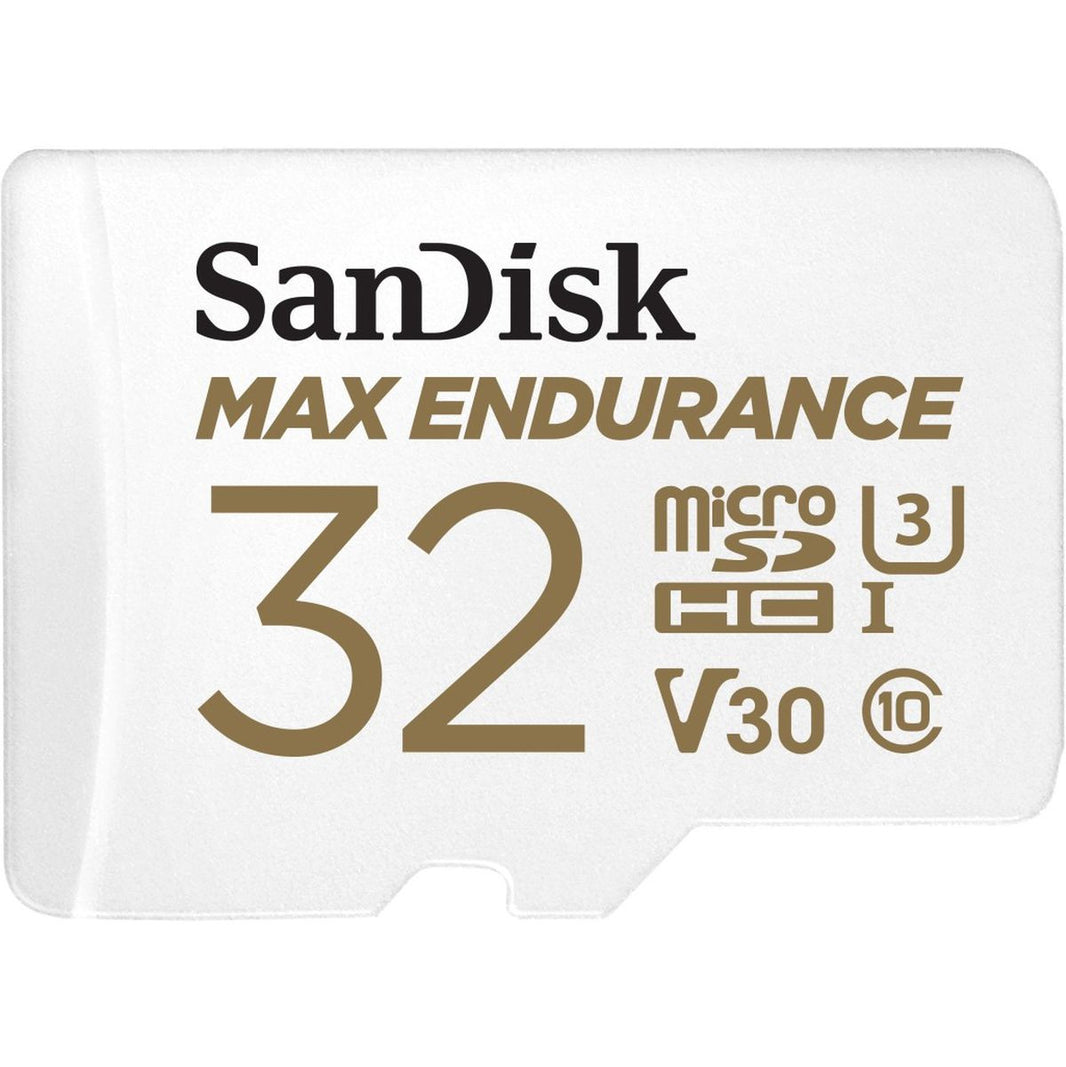 SanDisk Max Endurance MicroSDHC Card 32G Adaptor