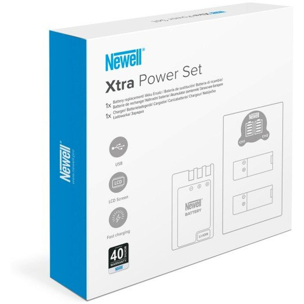 Newell DUAL-Channel Charger Set And EN-EL14 Battery Newell dl-USB-C For Nikon