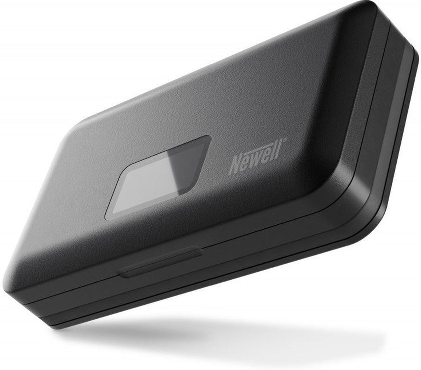 Newell LCD DUAL-Channel Charger w/ Power Bank And SD Card Reader For NP-W126